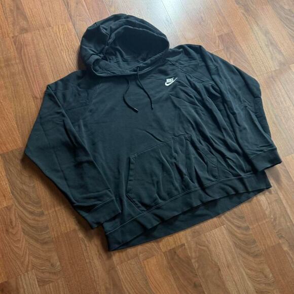 Black Nike Mini Logo Hoodie - Picture 6 of 8